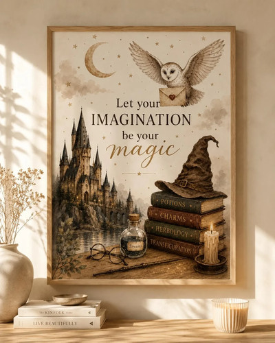 Magic nursery wall - magic, art