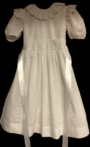 1980s white eyelet - white,
