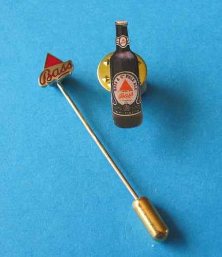 Bass beer brewery pin - 2,,