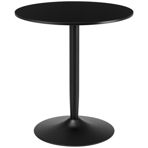 Homcom round dining table - homcom, w/
