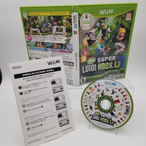 Nintendo wii new super luigi - wii, u