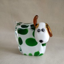 Rob Scotton’s 'Peppermint The Dog' Glass Figurine PS Portmeirion Studio