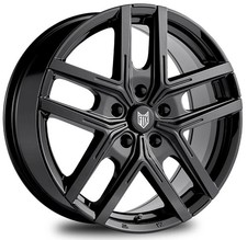 Black x4 16" Fox WX5 Alloy