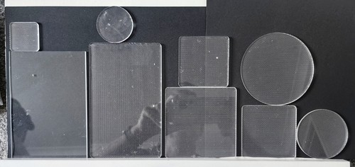 Job lot acrylic stamping - of,