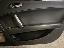 Audi TT Rs 8j Mk2 Black Leather White Stitching Door Card  Drivers side