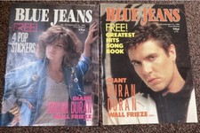 Retro Blue Jeans Magazines x 2