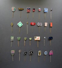 Vintage Motoring Related Stick Pin Badges. c.1960s/70s – Sold Individually