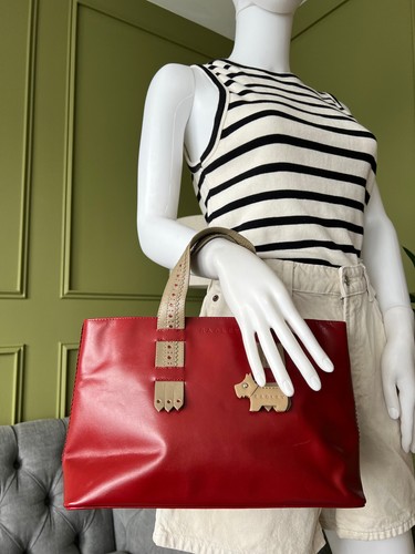 Vintage radley handbag red - vintage,