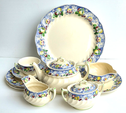 Royal doulton pomeroy blue - blue, 11