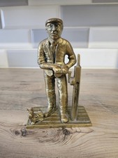 Heavy Vintage Solid Brass Coal