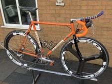 Greg Lemond bike Alpe Du Huez SCOTT LEMOND BARS Dura Ace HED RETRO 