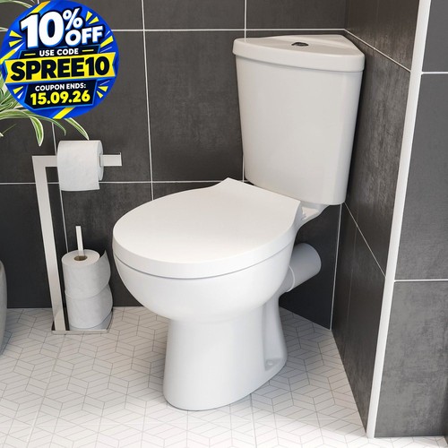 Close coupled bathroom corner - close,