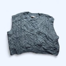 Zara Women's Blue Vest Jumper