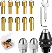 Keyless Drill Chuck Collet Kit