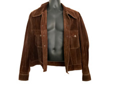 Handmade Dark Brown Suede