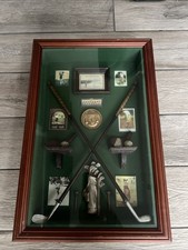 X2 The History of Golf Museum Display Case 21 X 14 Inch Shadow Box