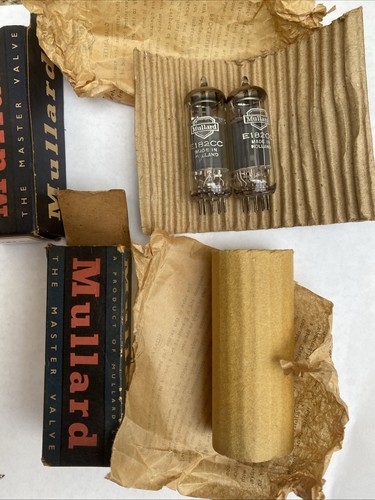 Mullard e182cc radio valves - e182cc,