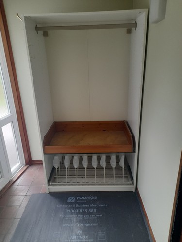 Hall cupboard for coats shoes - cupboard,