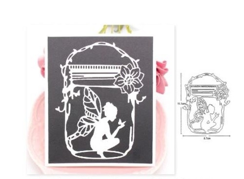 Fairy lady jar - fairy,