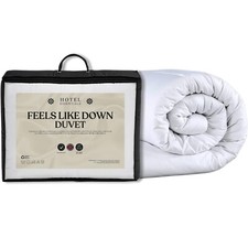 Hotel Essentials Soft Touch Feels Like Down 1.5 -7.5 Tog Summer Microfibre Duvet