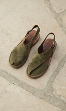 Plumo StudioVerse Suede Artisan Italian Sandles Size 40/7 RRP £259