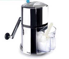 IBILI 792400 Ice Crusher Stainless Steel, Silver/Black, 16 x 16 x 26 cm