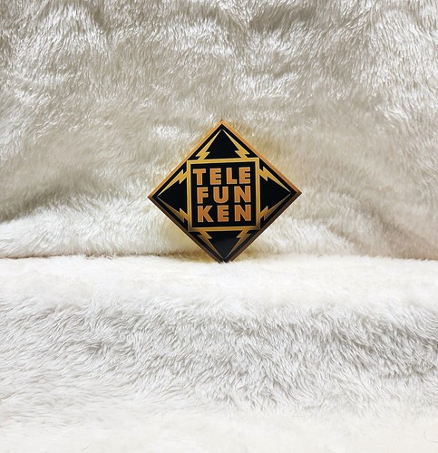 Telefunken microphones sticker - telefunken,