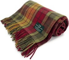 Large 100% New Wool Tartan