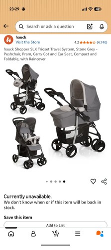 Hauck shopper slx trioset - shopper,