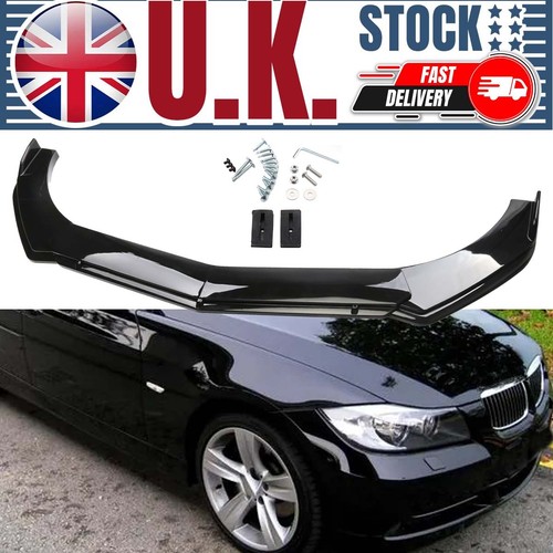 Black front bumper - black,