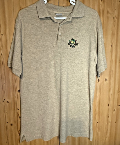 Vintage rainforest cafe polo - cafe,