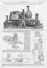 ATLAS WORKS Glasgow Machine Tool Making 2 x Antique Prints 1895