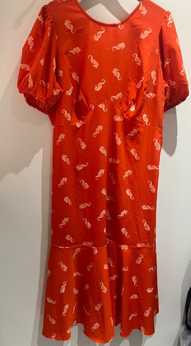 Simply dress size orange - size,