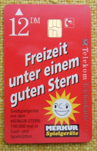 Telephone card german - card, of