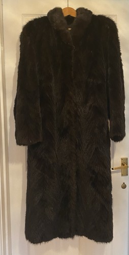 Vintage mink full length coat - length,