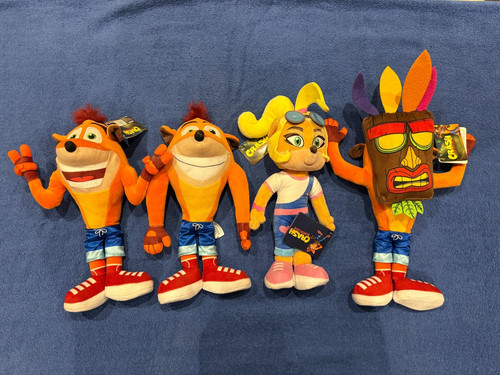 Crash bandicoot soft toy - toy, plush