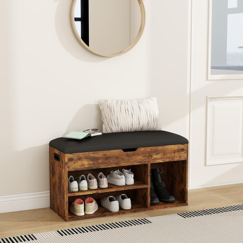Shoe bench leather - shoe,
