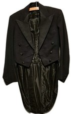 ​Vintage Black Wool Formal