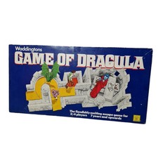 Game Of Dracula 1977 Vintage Edition Waddingtons + Vampire Bat Mask Board Game