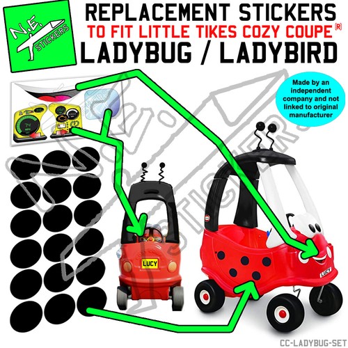 Replacement stickers fit - stickers, to