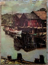 Fisherman Boat Dock & Boats on