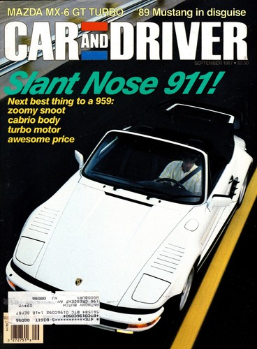 Car driver september 1987 - september,