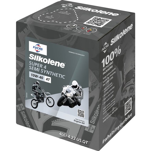 Silkolene super 10w 4 - 10w-40, (4