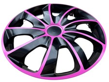 15'' Pink wheel trims hub caps for A Class - 4x15'' + badges
