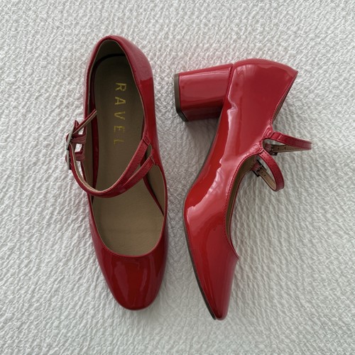 Ravel red patent mary - , jane