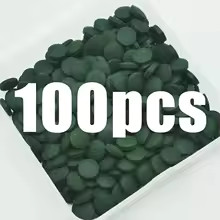 100pcs spirulina tablets - 100pcs,