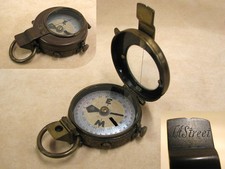 WW1 era Verner's Pattern MK VI prismatic marching compass