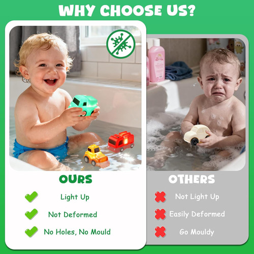 Baby bath toys - baby, 6