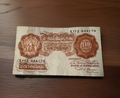 Bank england old ten - bank,