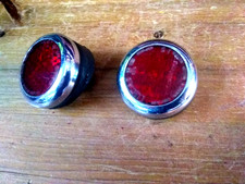 LUCAS RELEX REFECTORS ,GENUINE EARLY LUCAS, HOT ROD, PRE WAR MG, RATROD, HEALEY